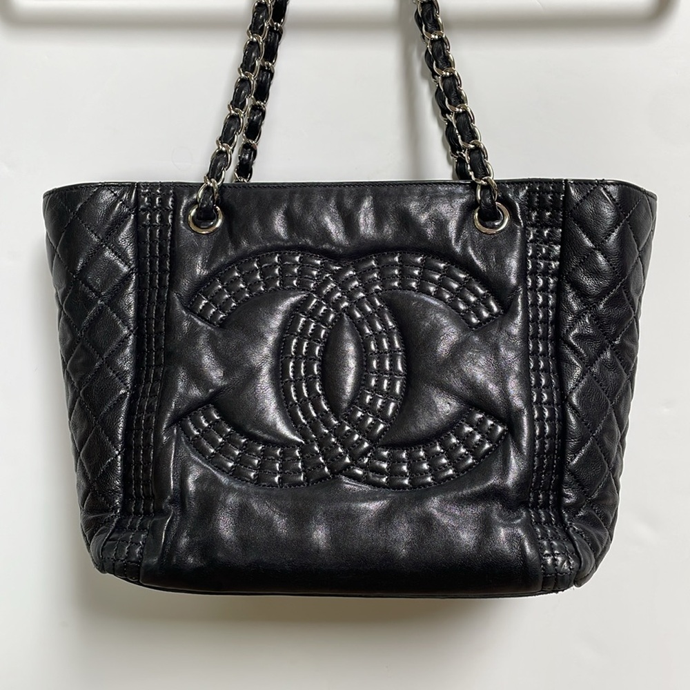 Chanel Coco Bengal Shopping Tote Calfskin Medium